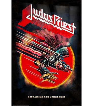 Judas Priest - Screaming for Justice Poster 24" x 36"