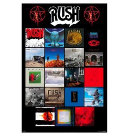 Rush - Album Covers Poster 24" x 36"