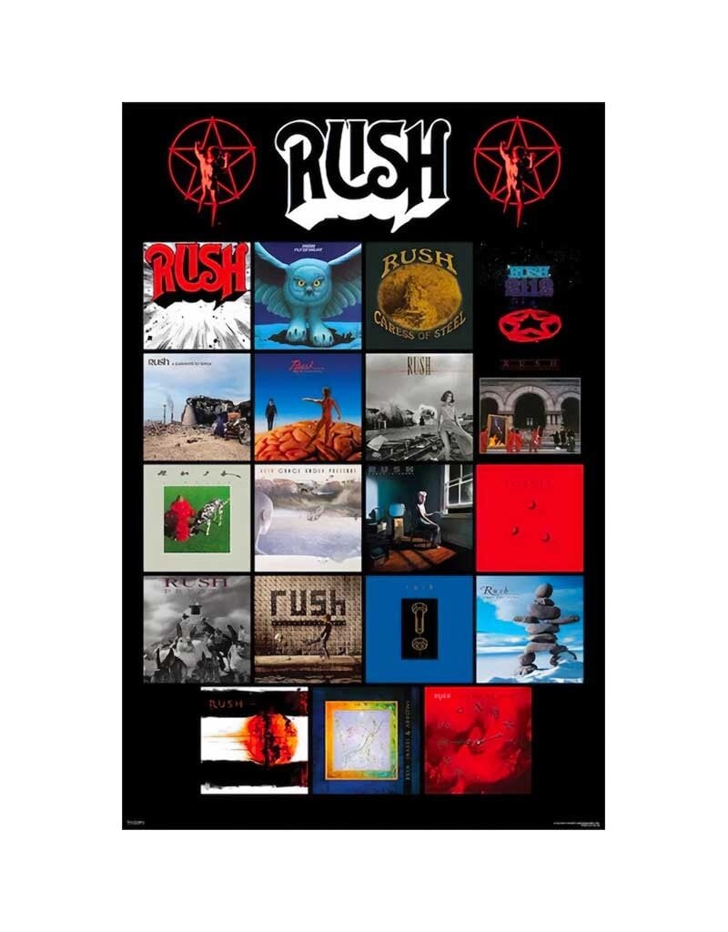 rush band poster