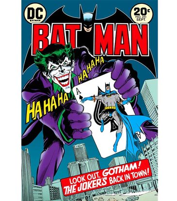 Batman - Jokers Back in Town Poster 24" x 36"