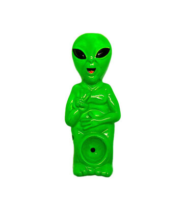 Wacky Bowlz Wacky Bowlz Ceramic Alien Hand Pipe