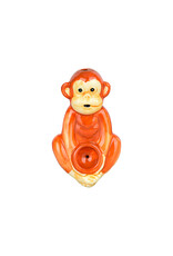 Wacky Bowlz Ceramic Monkey Hand Pipe