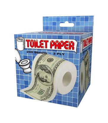 Novelty Toilet Paper - Big Bucks