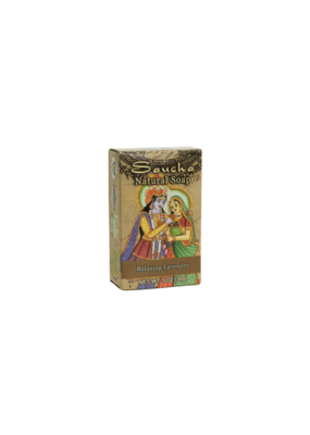 Saucha Relaxing Lavender Soap - Travel Size 1oz. (30g)