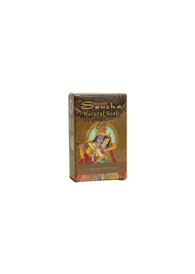 Saucha Calming Oatmeal Soap - Travel Size 1oz. (30g)