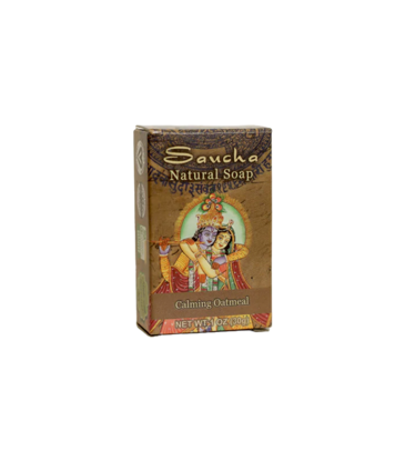 Saucha Saucha Calming Oatmeal Soap - Travel Size 1oz. (30g)
