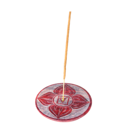 Root Chakra Muladhara Soapstone Incense Burner
