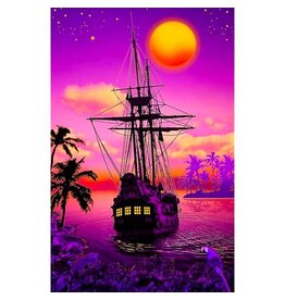 Sunset Cove Blacklight Poster 23" x 35"