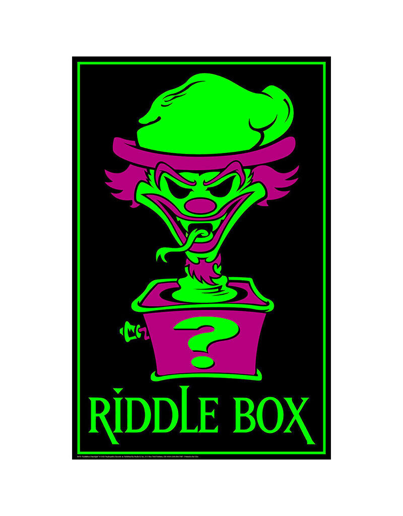Insane Clown Posse - Riddlebox Blacklight Poster 24" x 36"
