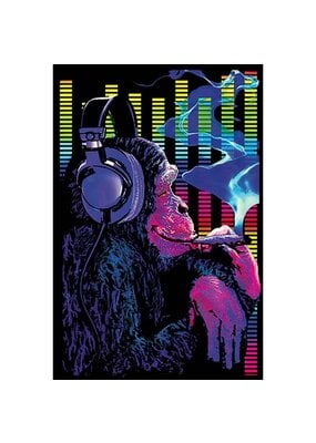 Funky Monkey Blacklight Poster 23"x35"