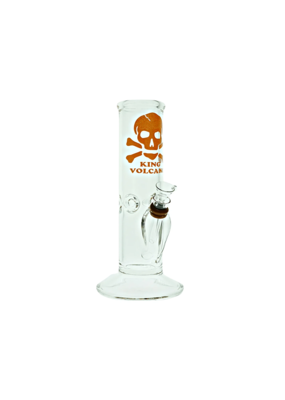 8" King Volcano 50mm Straight Base Water Pipe