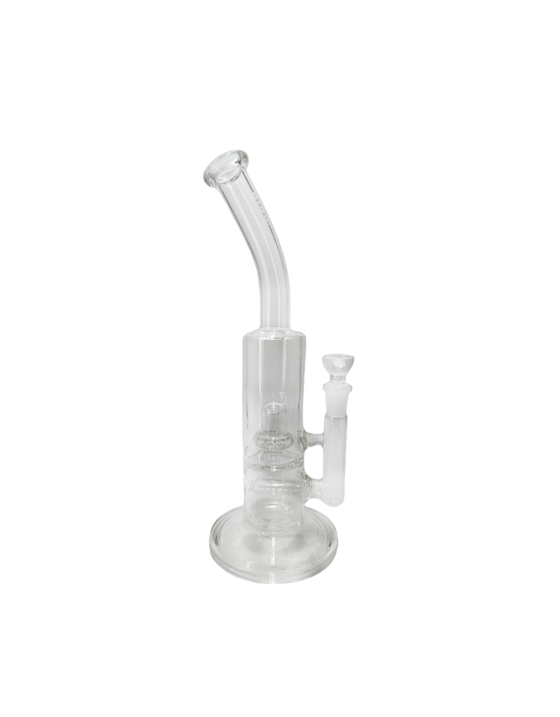 12" King Volcano Inline diffuser & Perc Water Pipe