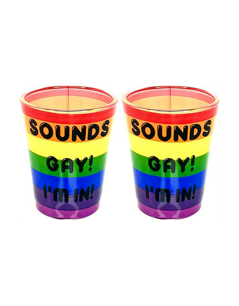 Sounds Gay, I'm In! Shot Glass Set