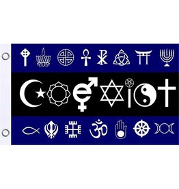 Fly Flags - Coexist