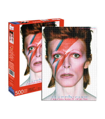 Aquarius David Bowie Aladdin Sane 500 Piece Puzzle