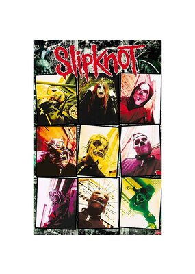Slipknot Grid Poster 22.375" x 34"