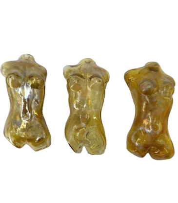 4" Nick-O Nude Woman Hand Pipe