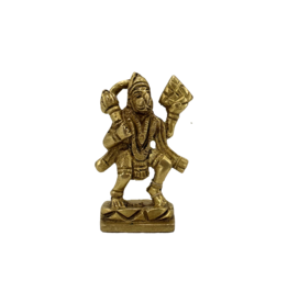 Hanuman Brass Statue 3"H