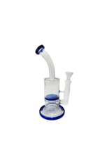 8" Bent Neck Honey Comb Water Pipe