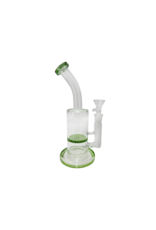 8" Bent Neck Honey Comb Water Pipe