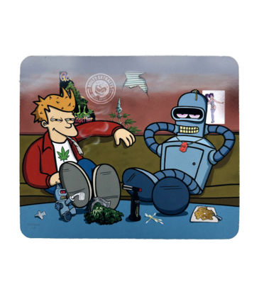 Roilty Extracts Roilty Extracts Futurama Dabrama Mousepad Dab Mat