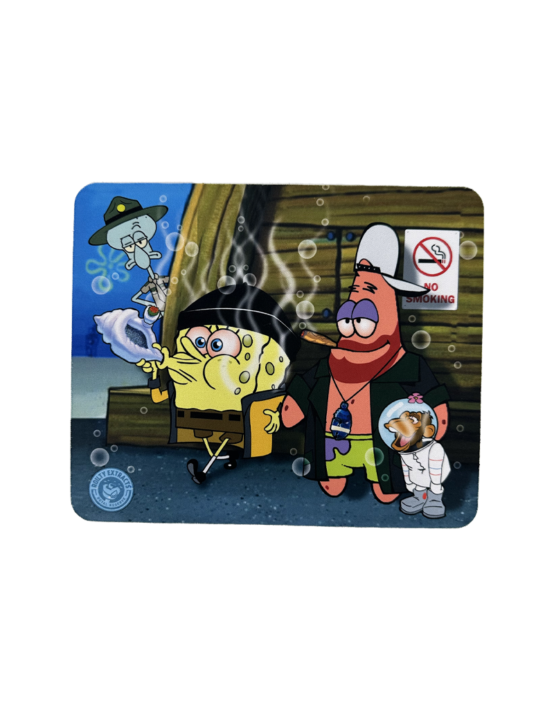 Roilty Extracts Sponge Dab Square Pants Dab Mat