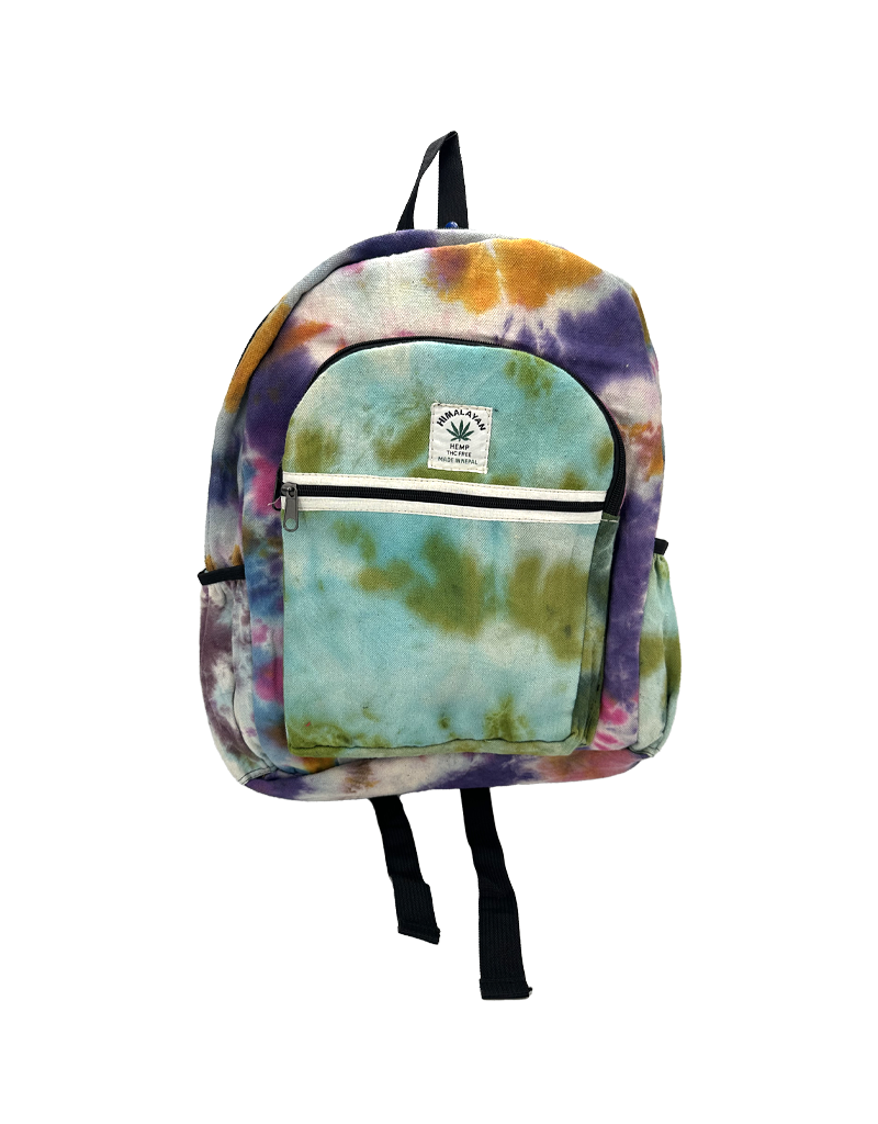 Tie Dye Pure Hemp Backpack