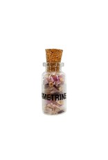 Ametrine Gemstone Bottle 3"H