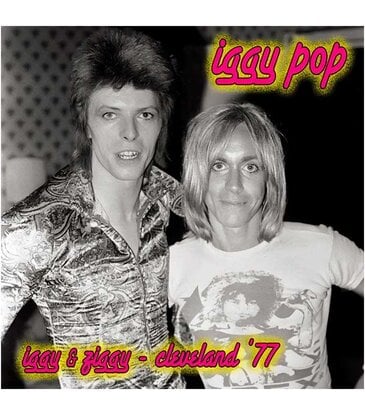 Iggy Pop - Iggy & Ziggy - Cleveland '77 (LP, Silver/Pink Splatter Vinyl)