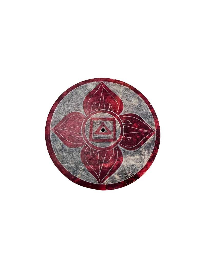 Root Chakra Muladhara Soapstone Incense Burner