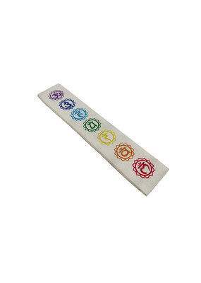 Chakra White Sandstone Incense Burner