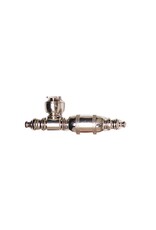 Stash Chamber and Carb Nickel Metal Pipe
