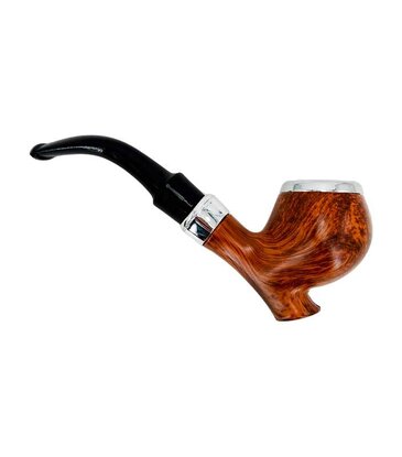 Nirvana Pipe 6" Outcropped Classic Sherlock Wood Hand Pipe