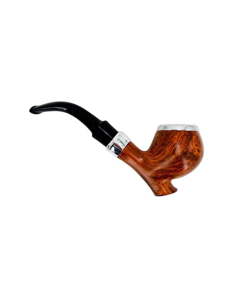 6" Outcropped Classic Sherlock Wood Hand Pipe