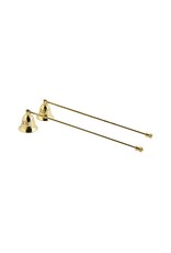 Triple Moon Brass Candle Snuffer 11"L