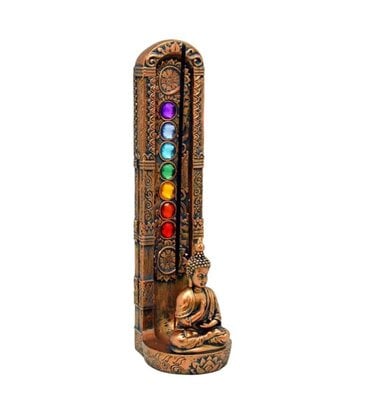 Fantasy Gifts Buddha 7 Chakra Stone Incense Burner