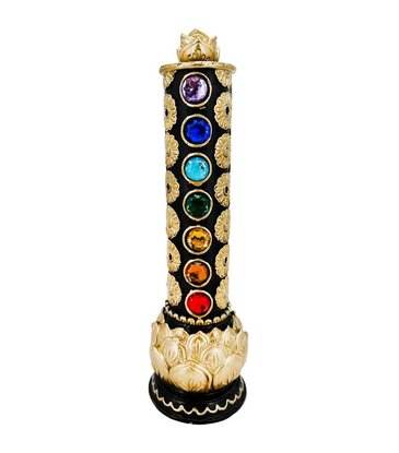 Fantasy Gifts Lotus Flower Chakra Incense Tower