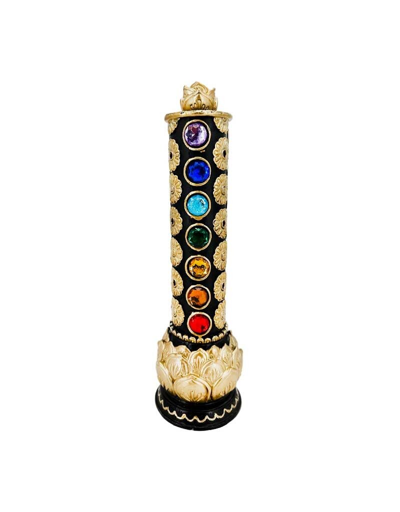 Lotus Flower Chakra Incense Tower