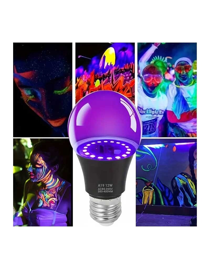 12w LED Black Light Bulb