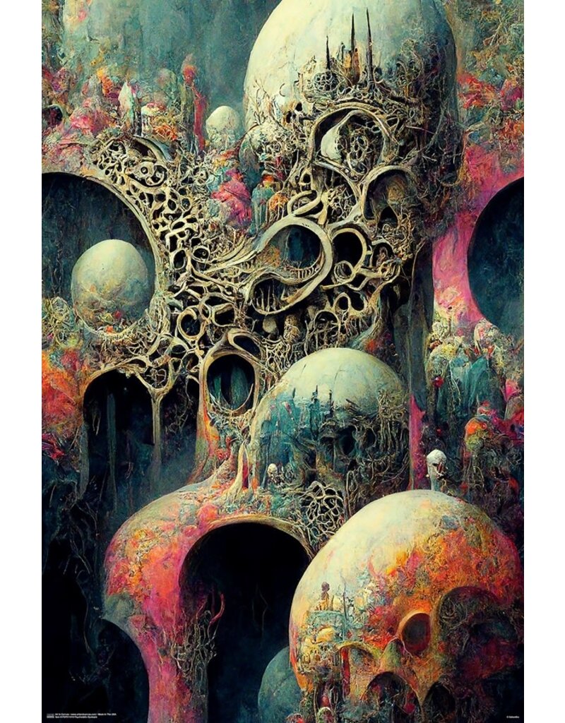 Psycheldelic Dystopia Poster 24" x 36"