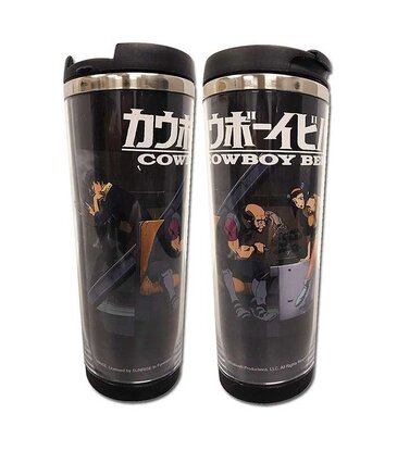 Great Eastern Entertainment Cowboy Bebop - Spike and Crew Tumbler 12oz.