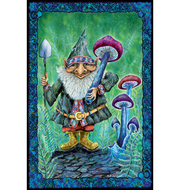 Mike Dubois - Gnome Mushroom Harvest Poster 24" x 36"