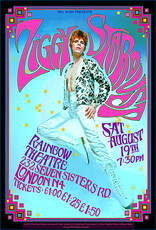David Bowie Ziggy Stardust Concert Poster - 14" x 23.5"