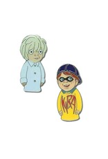 Death Note Kira and Near Puppet Pin / Lapel Pin Set