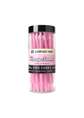 Blazy Susan 120mm Queen Size Pink Cones 25ct