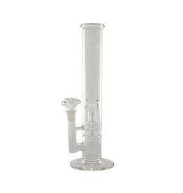 12" Straight Tube Showerhead Perc Water Pipe
