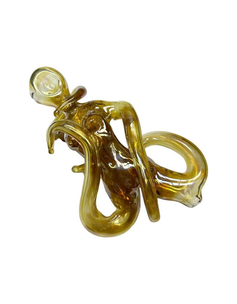 Nick-O Hentai Tentacle Lady Torse Hand Pipe Silver Fumed