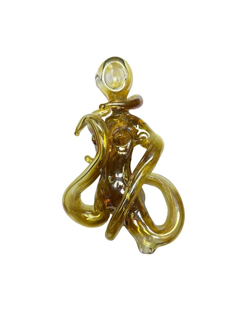 Nick-O Hentai Tentacle Lady Torse Hand Pipe Silver Fumed