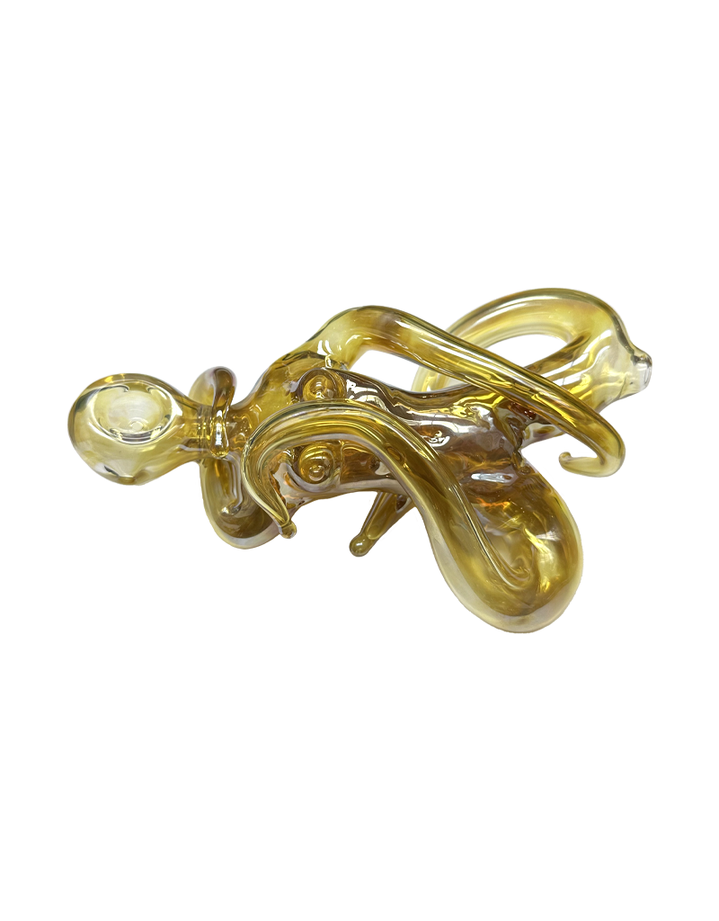 Nick-O Hentai Tentacle Lady Torse Hand Pipe Silver Fumed