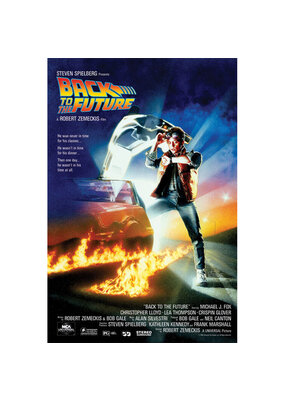 Back to The Future Movie Poster 24"x36"x